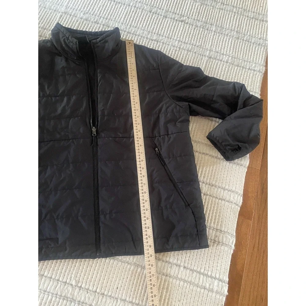 The North Face Men's XXL Full Zip Lightweight Puffer Jacket Black
